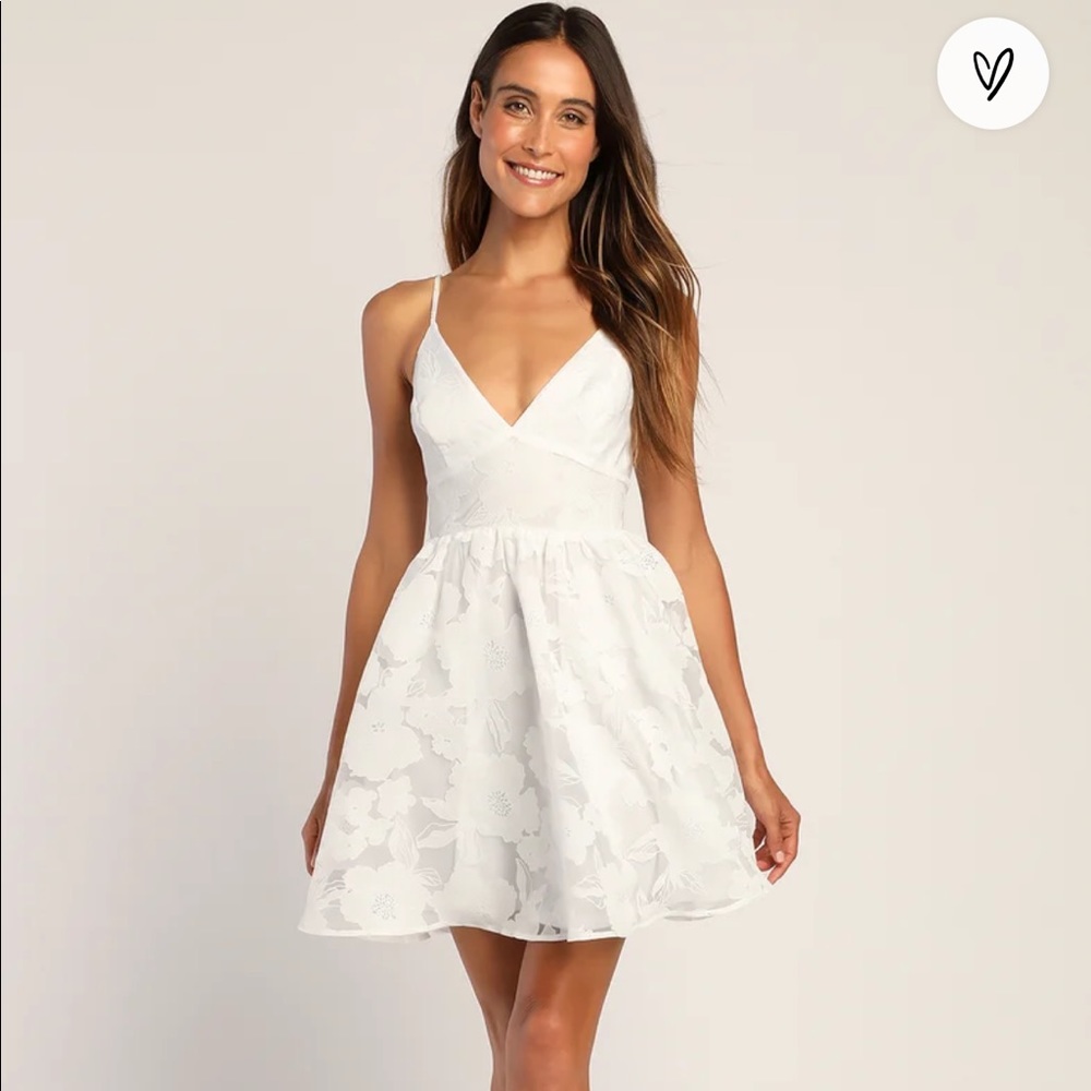 Lulus babydoll mini dress Size Small